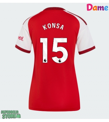 Arsenal Ezri Konsa #15 Replika Hjemmebanetrøje Dame 2026-27 Kortærmet
